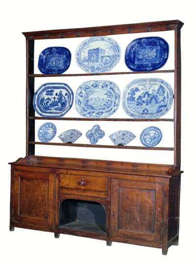 Dresser, early 19th century by English School